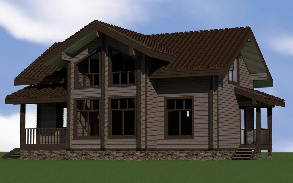 Дом Загородный, 100м2