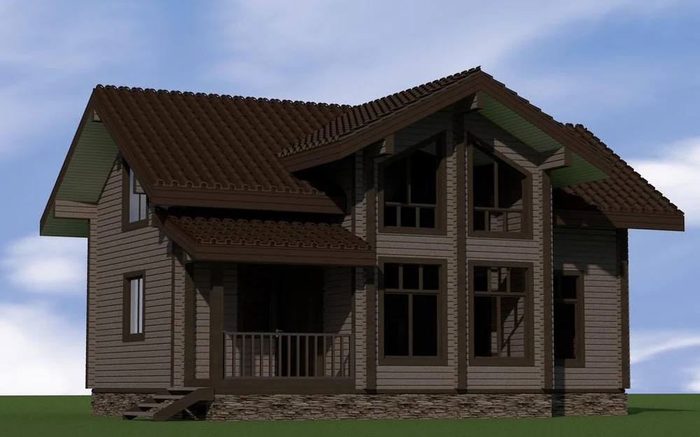 Дом Загородный, 100м2