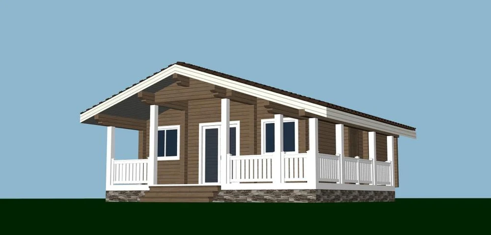 Дом Дачный, 70м2