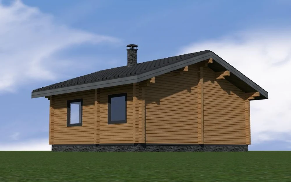 Дом Уютный, 60м2.