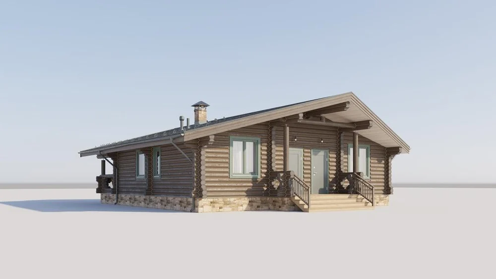 Дом Горный, 150 м2.