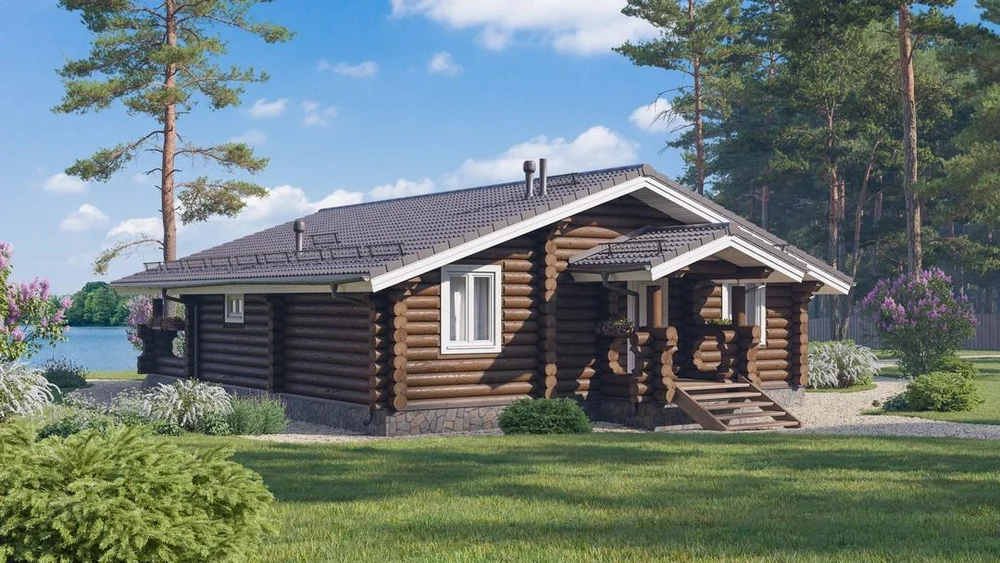 Дом Озерный, 120 м2.